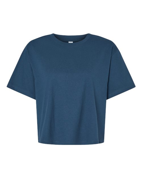 American Apparel Women Fine Jersey Boxy T-Shirt