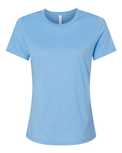Bella+Canvas Women Relaxed Heather CVC Jersey Short Sleeves T-Shirt