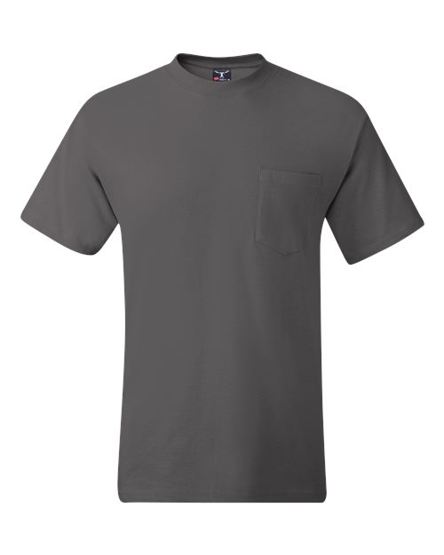 Hanes Adult Beefy-T® Pocket Short Sleeve T-Shirt