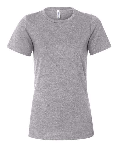 Bella+Canvas Women Relaxed Heather CVC Jersey Short Sleeves T-Shirt