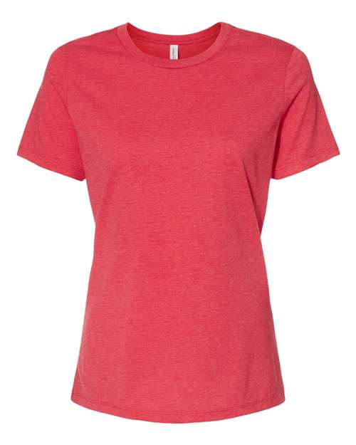 Bella+Canvas Women Relaxed Heather CVC Jersey Short Sleeves T-Shirt