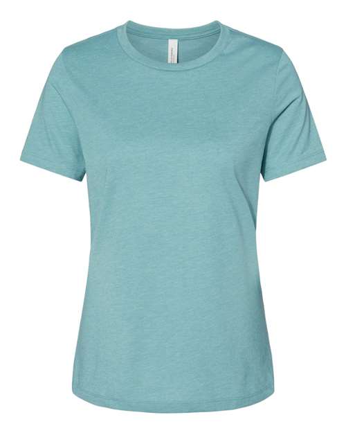 Bella+Canvas Women Relaxed Heather CVC Jersey Short Sleeves T-Shirt