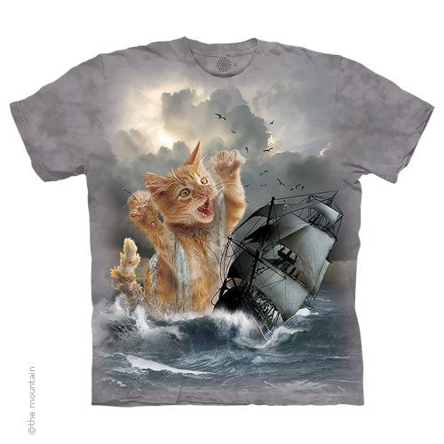 The Mountain Krakitten Classic Cotton Short Sleeve T-shirt