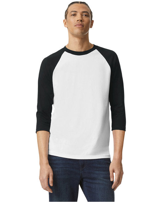 American Apparel Unisex CVC Raglan T-Shirt