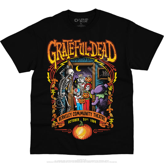 Liquid Blue Grateful Dead Trick or Treat Short Sleeve T-shirt