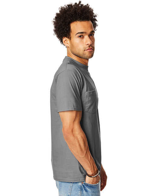 Hanes Adult Beefy-T® Pocket Short Sleeve T-Shirt