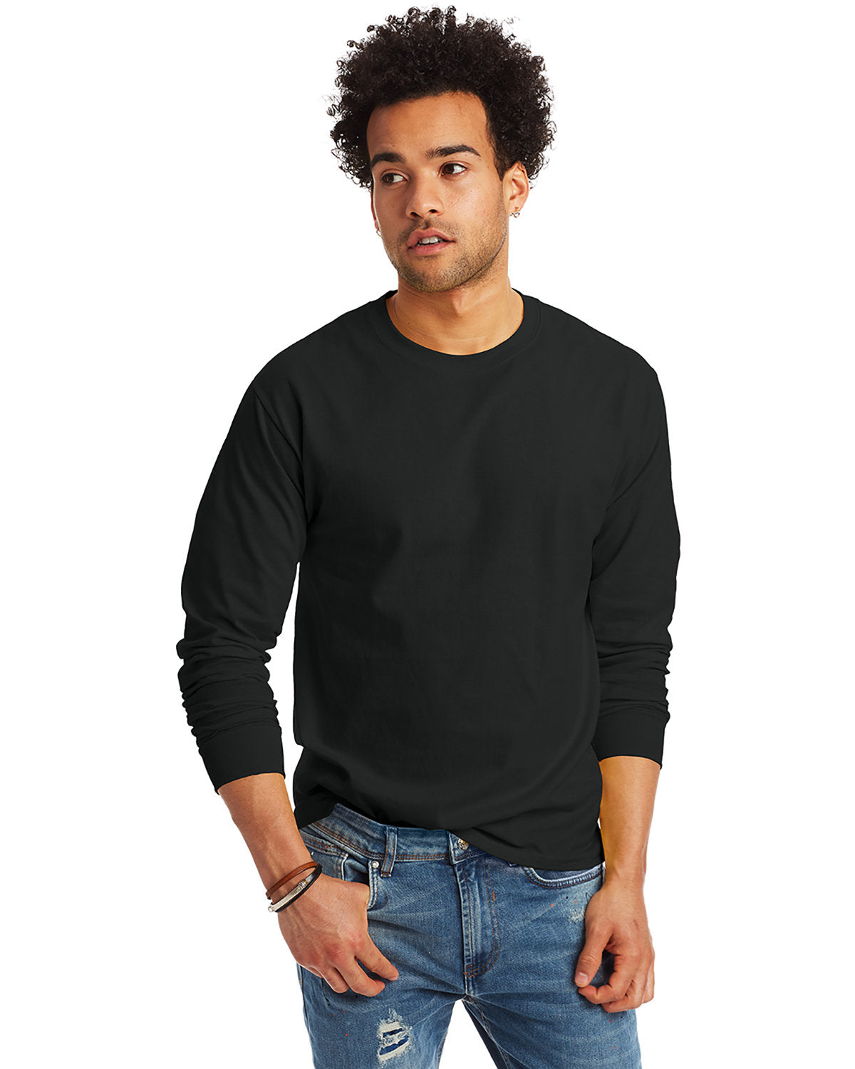 Hanes Authentic-T Long Sleeve T-Shirt