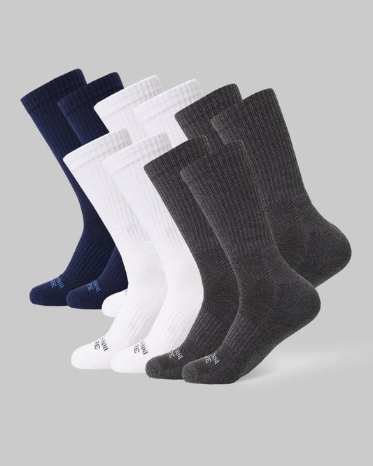 32 Degrees MEN'S 5-PACK COOL COMFORT CREW SOCKS