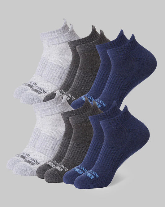 32 Degrees MEN'S 6-PACK COOL COMFORT ANKLE RUNNING SOCKS