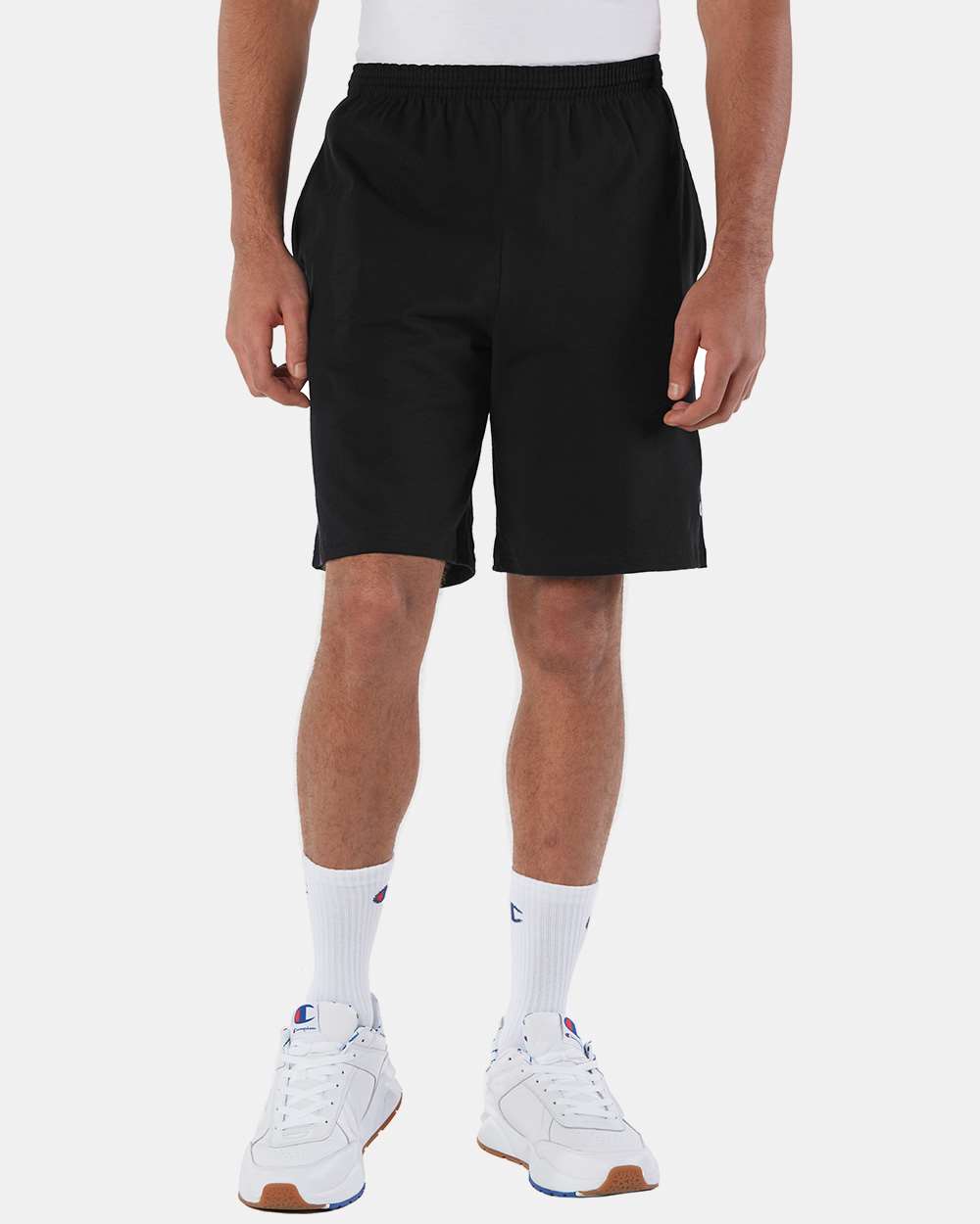 Champion Cotton Jersey 9" Shorts with Pocket