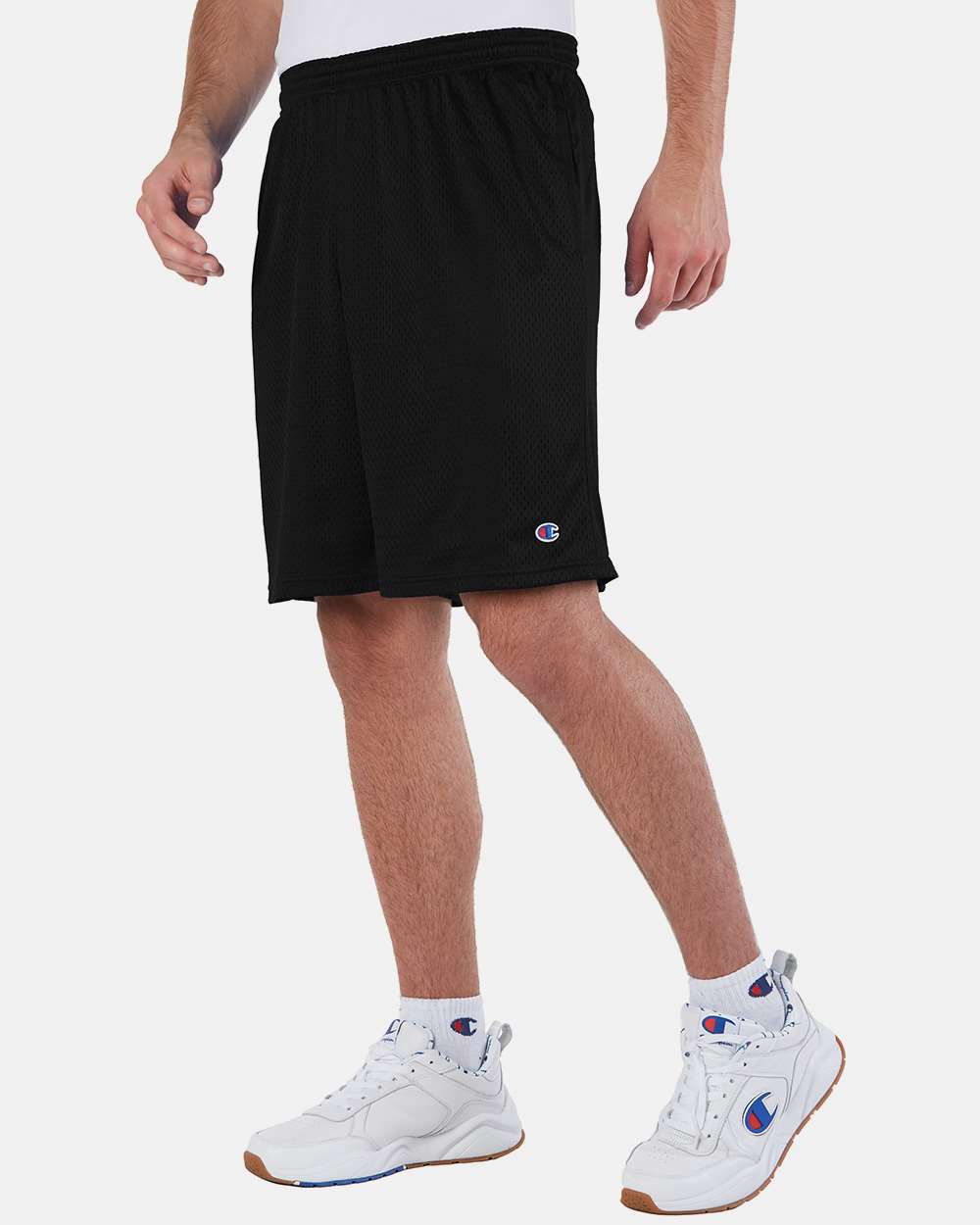 Champion Polyester Mesh 9" Shorts with Pockets