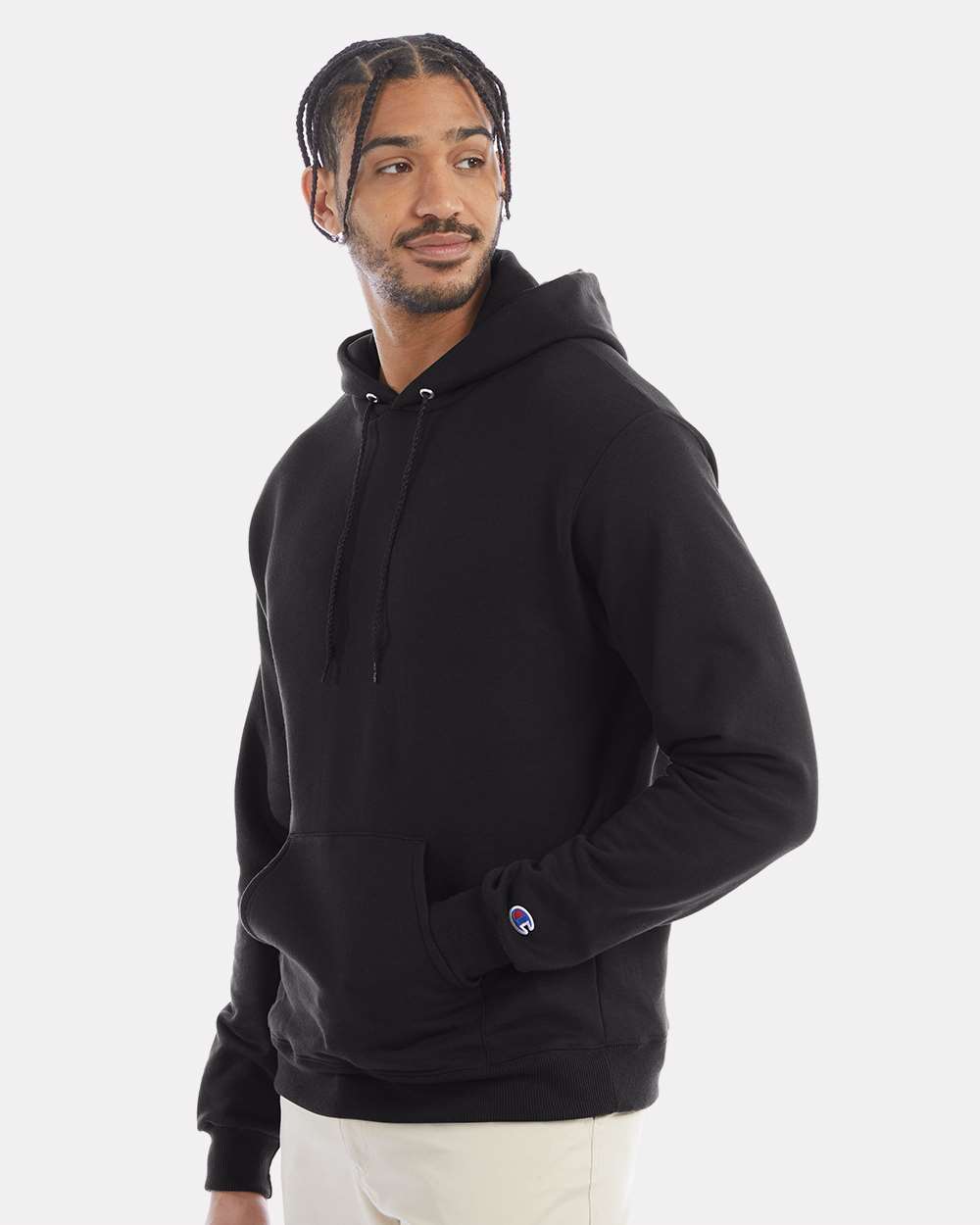 Champion Powerblend Pullover Hooded Sweatshirt