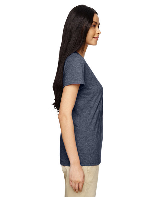 Gildan Heavy Cotton™ Women V-Neck Short Sleeves T-Shirt