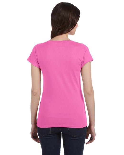 Gildan Softstyle® Women V-Neck Short Sleeves T-Shirt