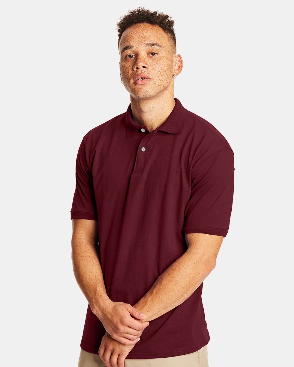 Hanes Ecosmart® Jersey Knit Polo