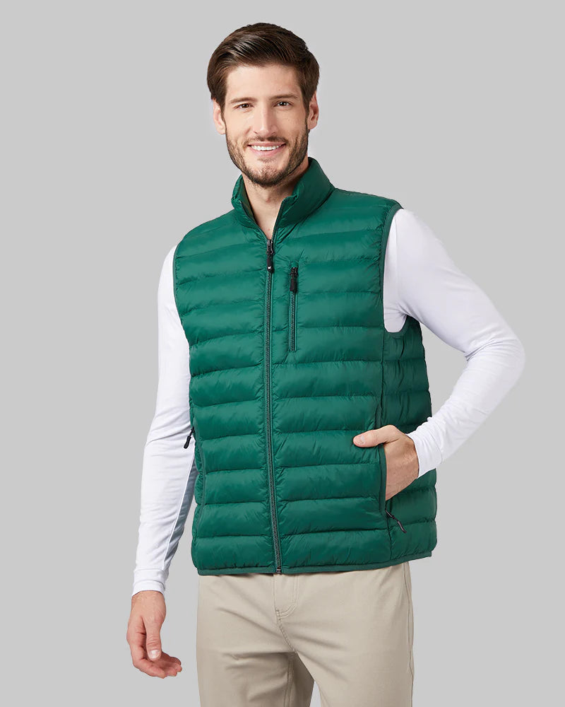 32 Degrees MEN'S LIGHTWEIGHT POLY-FILL PACKABLE VEST