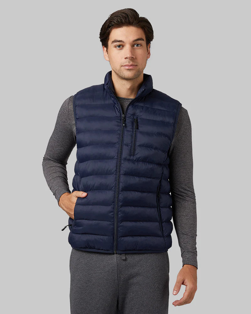 32 Degrees MEN'S LIGHTWEIGHT POLY-FILL PACKABLE VEST