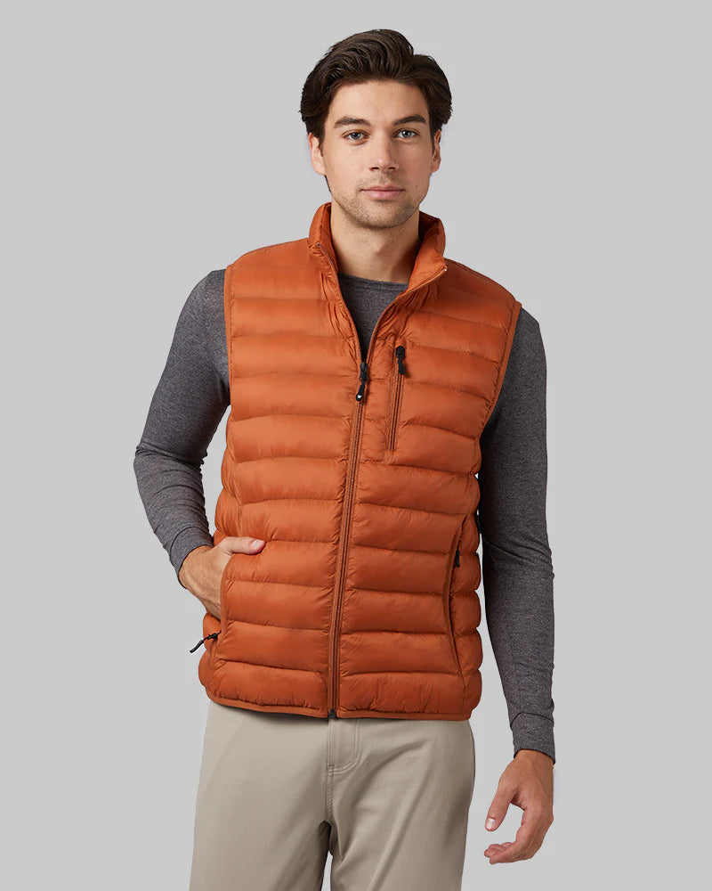 32 Degrees MEN'S LIGHTWEIGHT POLY-FILL PACKABLE VEST