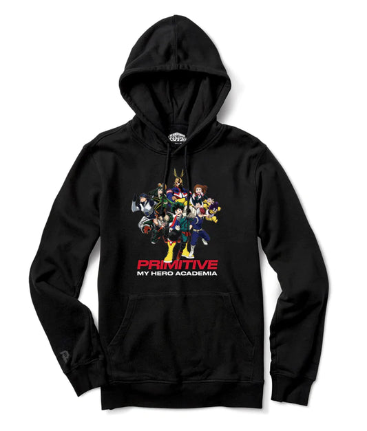 PRIMITIVE MY HERO ACADEMIA HOODIE (BLACK)