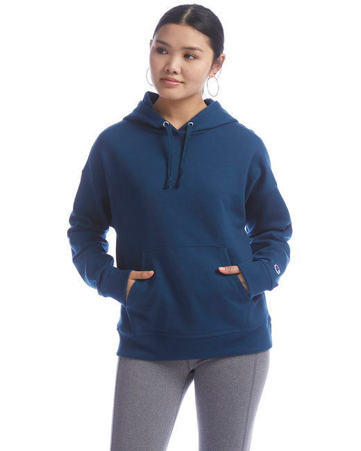 Champion Women Powerblend® Pullover Hooded Sweatshirt