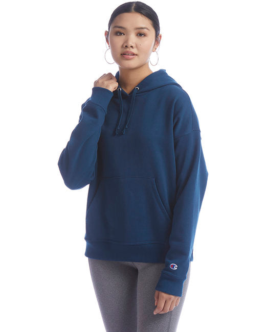 Champion Women Powerblend® Pullover Hooded Sweatshirt