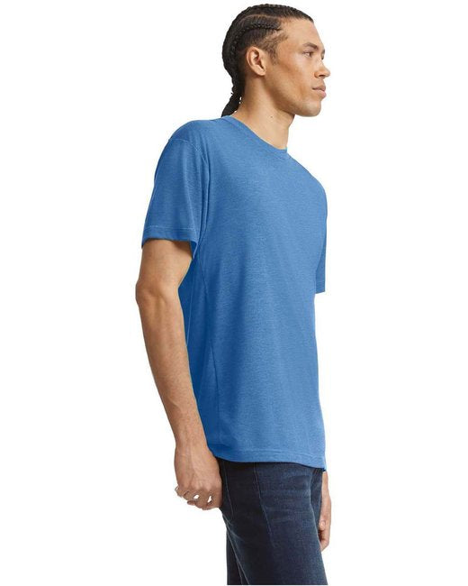 American Apparel Unisex Tri Blend Short Sleeves Track T-Shirt