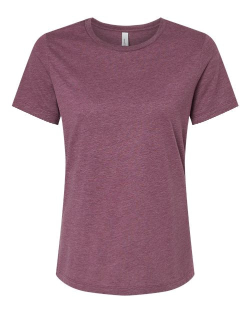 Bella+Canvas Women Relaxed Heather CVC Jersey Short Sleeves T-Shirt