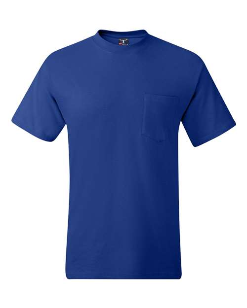 Hanes Adult Beefy-T® Pocket Short Sleeve T-Shirt