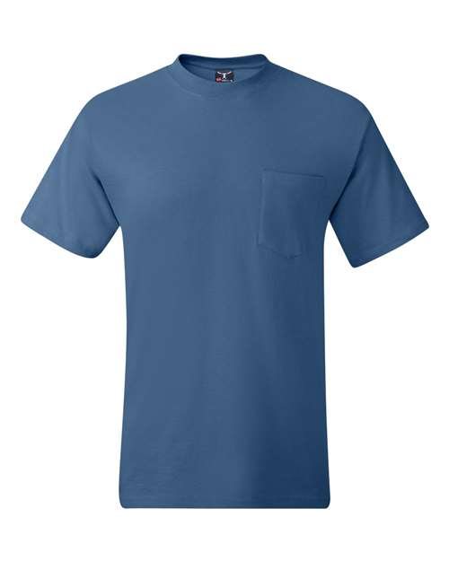 Hanes Adult Beefy-T® Pocket Short Sleeve T-Shirt