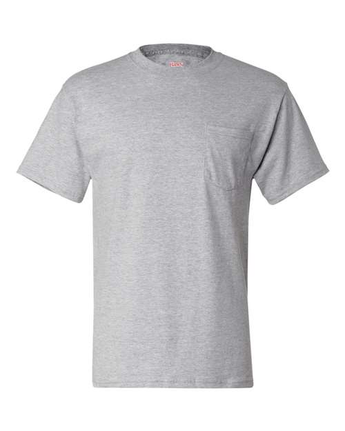 Hanes Adult Beefy-T® Pocket Short Sleeve T-Shirt