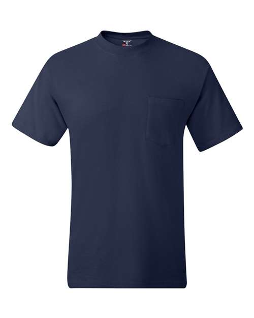 Hanes Adult Beefy-T® Pocket Short Sleeve T-Shirt