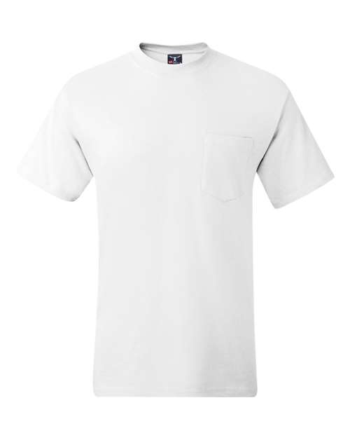 Hanes Adult Beefy-T® Pocket Short Sleeve T-Shirt