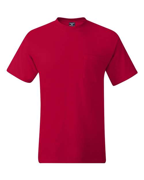 Hanes Adult Beefy-T® Pocket Short Sleeve T-Shirt