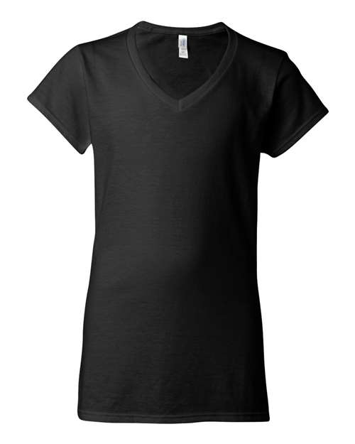 Gildan Softstyle® Women V-Neck Short Sleeves T-Shirt