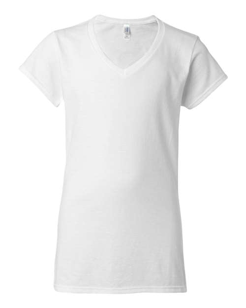 Gildan Softstyle® Women V-Neck Short Sleeves T-Shirt