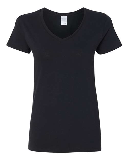 Gildan Heavy Cotton™ Women V-Neck Short Sleeves T-Shirt