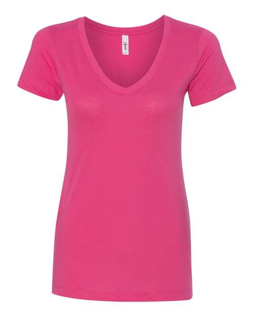 Next Level Apparel Women Ideal V-Neck Short Sleeves T-shirt