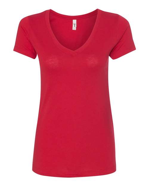 Next Level Apparel Women Ideal V-Neck Short Sleeves T-shirt