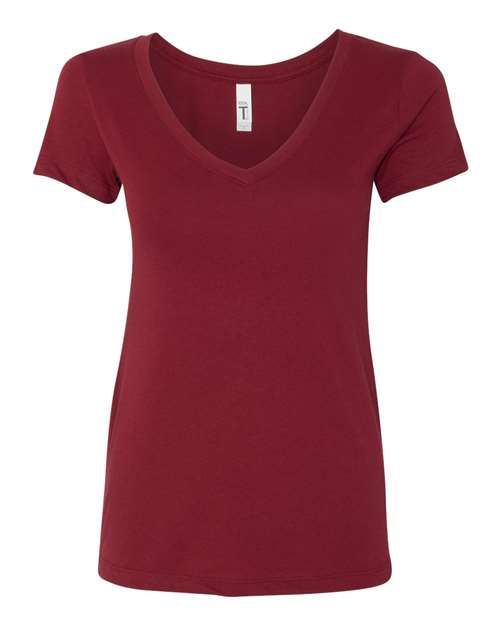 Next Level Apparel Women Ideal V-Neck Short Sleeves T-shirt