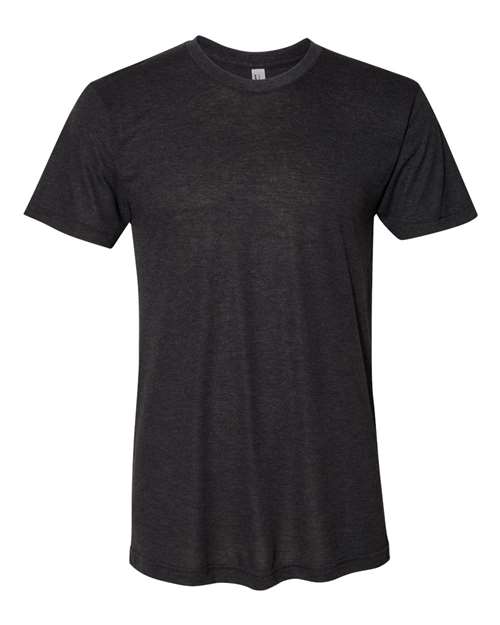 American Apparel Unisex Tri Blend Short Sleeves Track T-Shirt