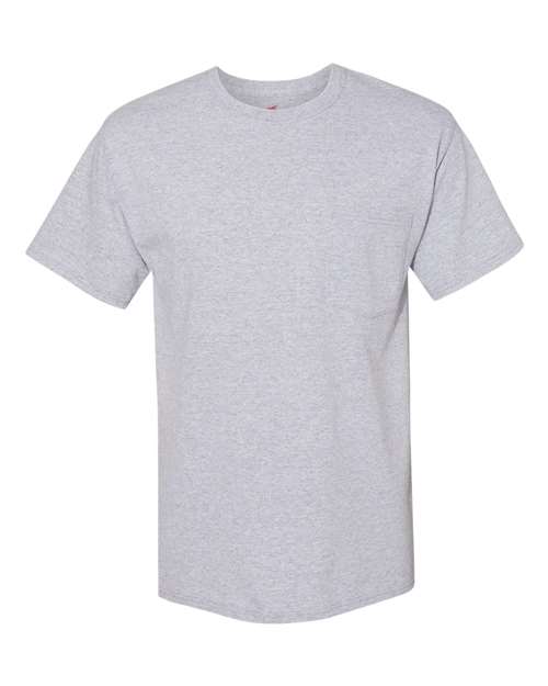 Hanes Adult Workwear Pocket Short Sleeve T-Shirt