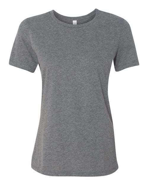 Bella+Canvas Women Relaxed Heather CVC Jersey Short Sleeves T-Shirt