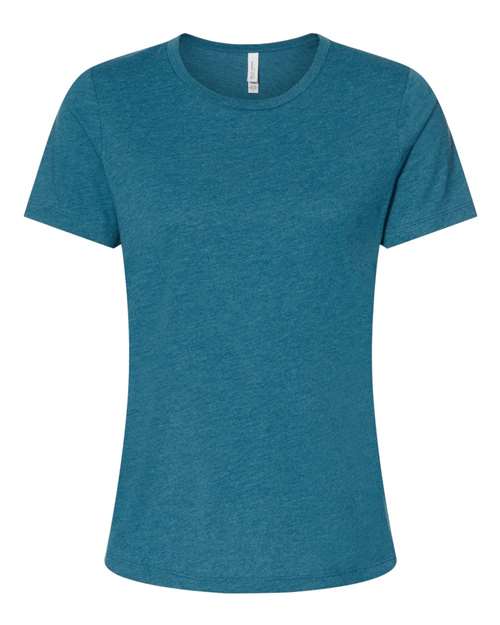 Bella+Canvas Women Relaxed Heather CVC Jersey Short Sleeves T-Shirt