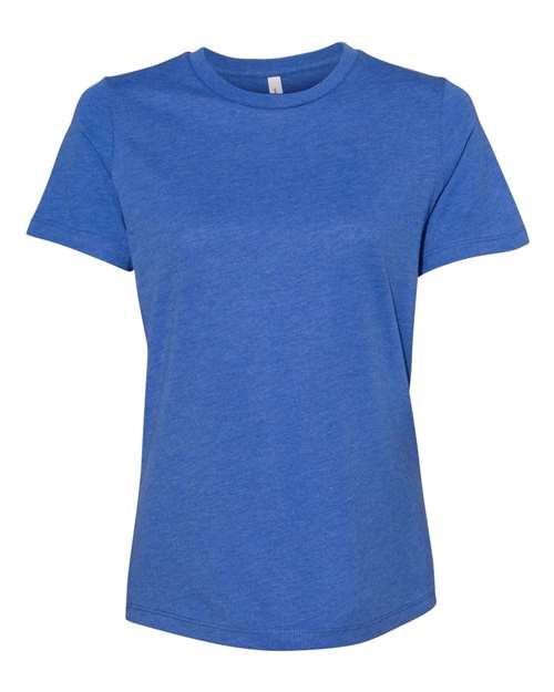 Bella+Canvas Women Relaxed Heather CVC Jersey Short Sleeves T-Shirt