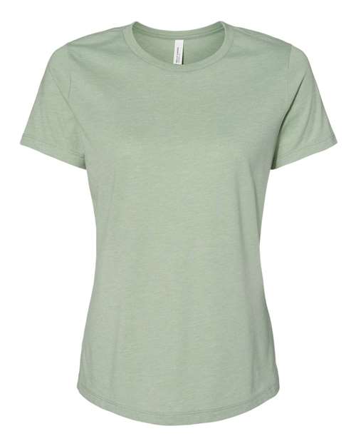 Bella+Canvas Women Relaxed Heather CVC Jersey Short Sleeves T-Shirt